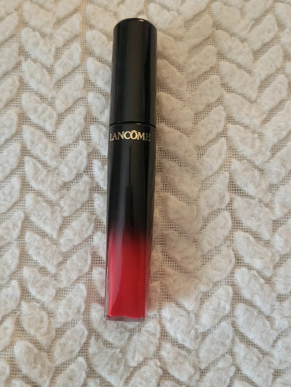 Lancome L 'Absolu Lip Lacquer #168 Rose Rouge